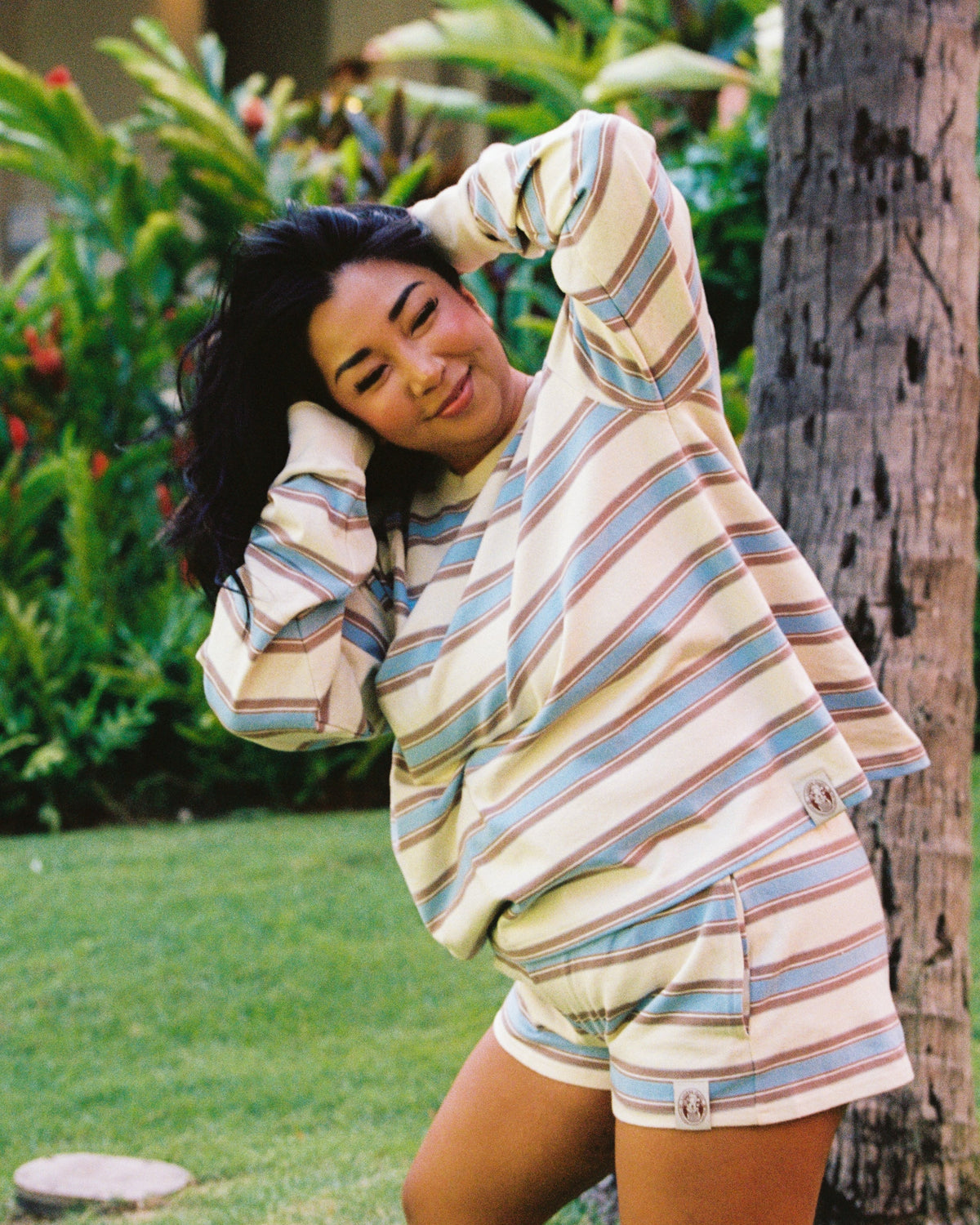 Long Sleeve Stripe Set